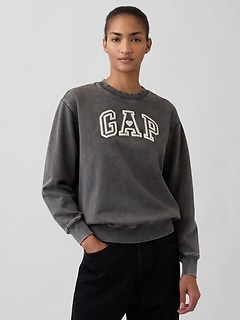 VintageSoft Gap Logo Tunic Sweatshirt