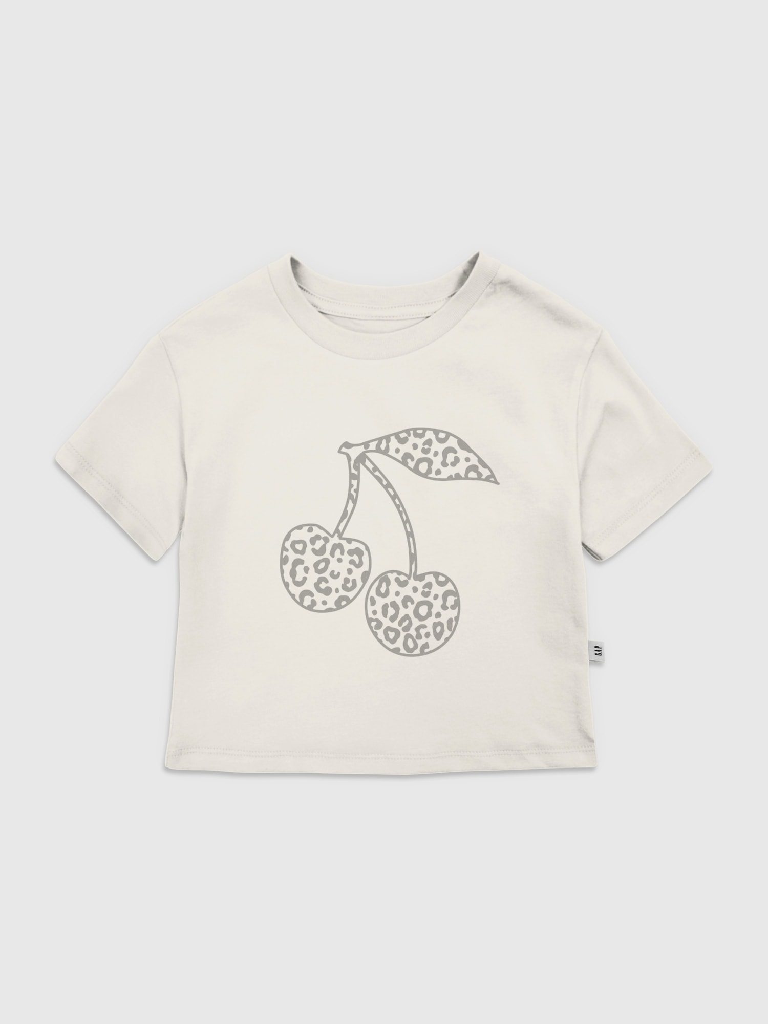 Toddler Leopard Cherries Graphic T-Shirt