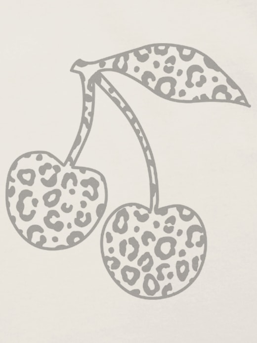 Image number 3 showing, Toddler Leopard Cherries Graphic T-Shirt