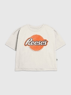 Kids Reeses Vintage Logo Graphic T-Shirt