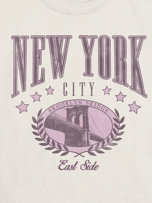 Image number 3 showing, Kids New York College Graphic T-Shirt