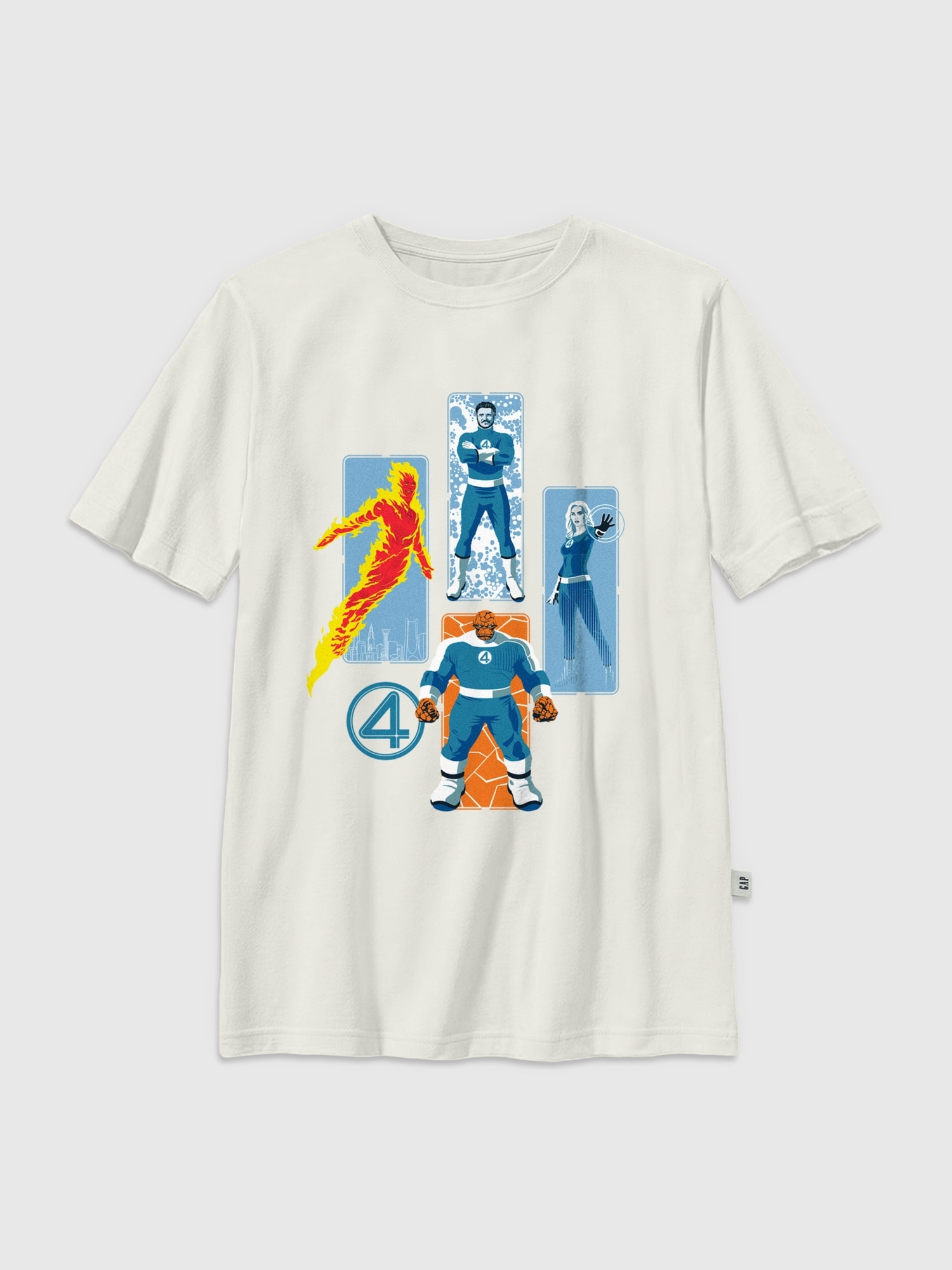 Kids Fantastic Four Family Graphic T-Shirt