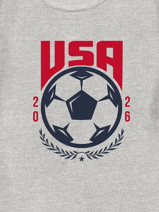 Image number 3 showing, Toddler USA Soccer Crest Graphic T-Shirt