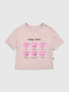 Toddler Peppa Pig Moods Graphic T-Shirt