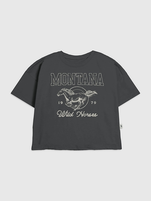 Image number 1 showing, Kids Montana Wild Horse Graphic T-Shirt