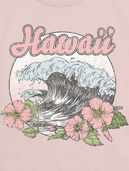 Image number 3 showing, Kids Hawaii Floral Graphic T-Shirt