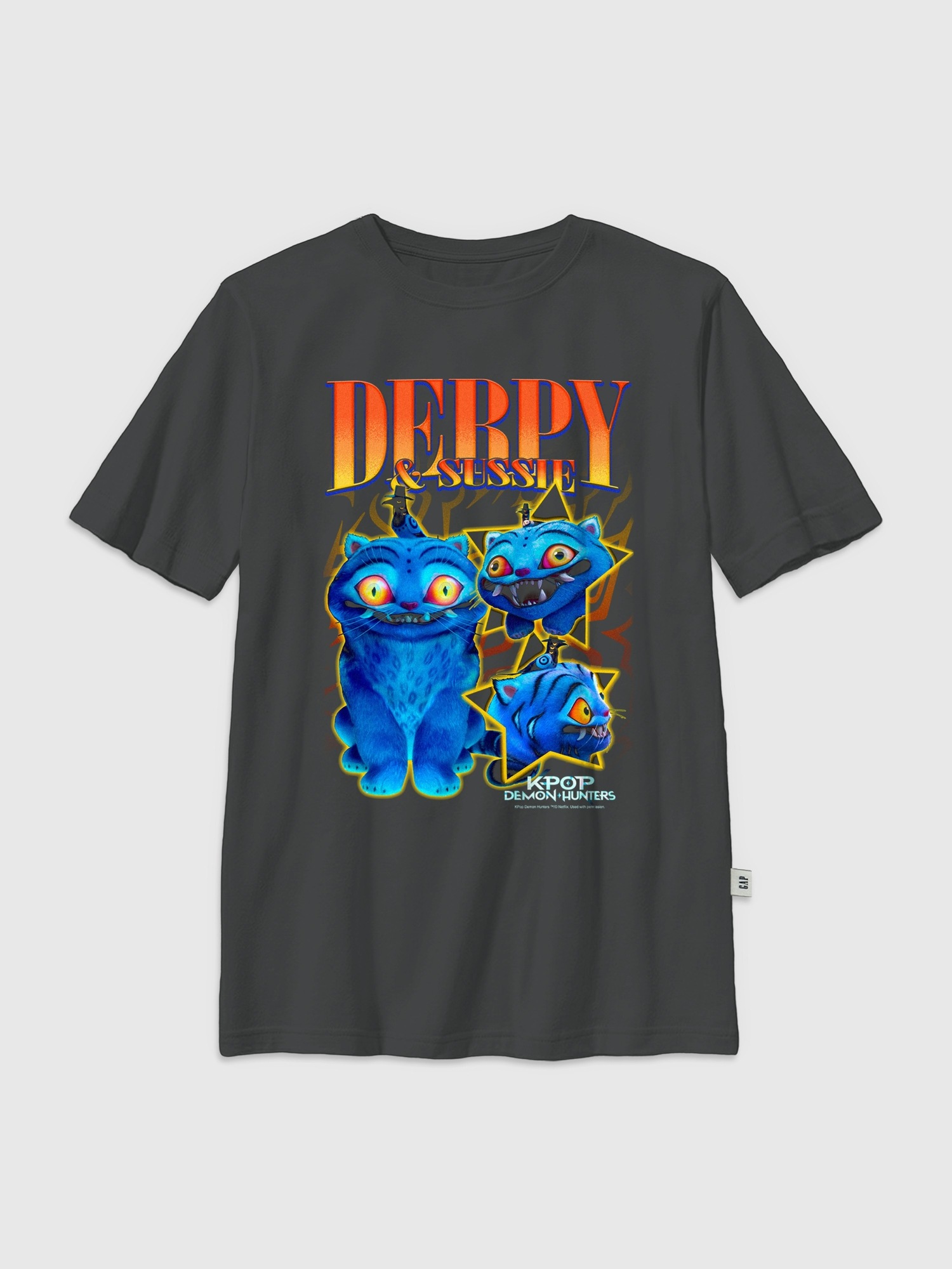 Gap Kids K-Pop Demon Hunters Derpy y2k Graphic T-Shirt