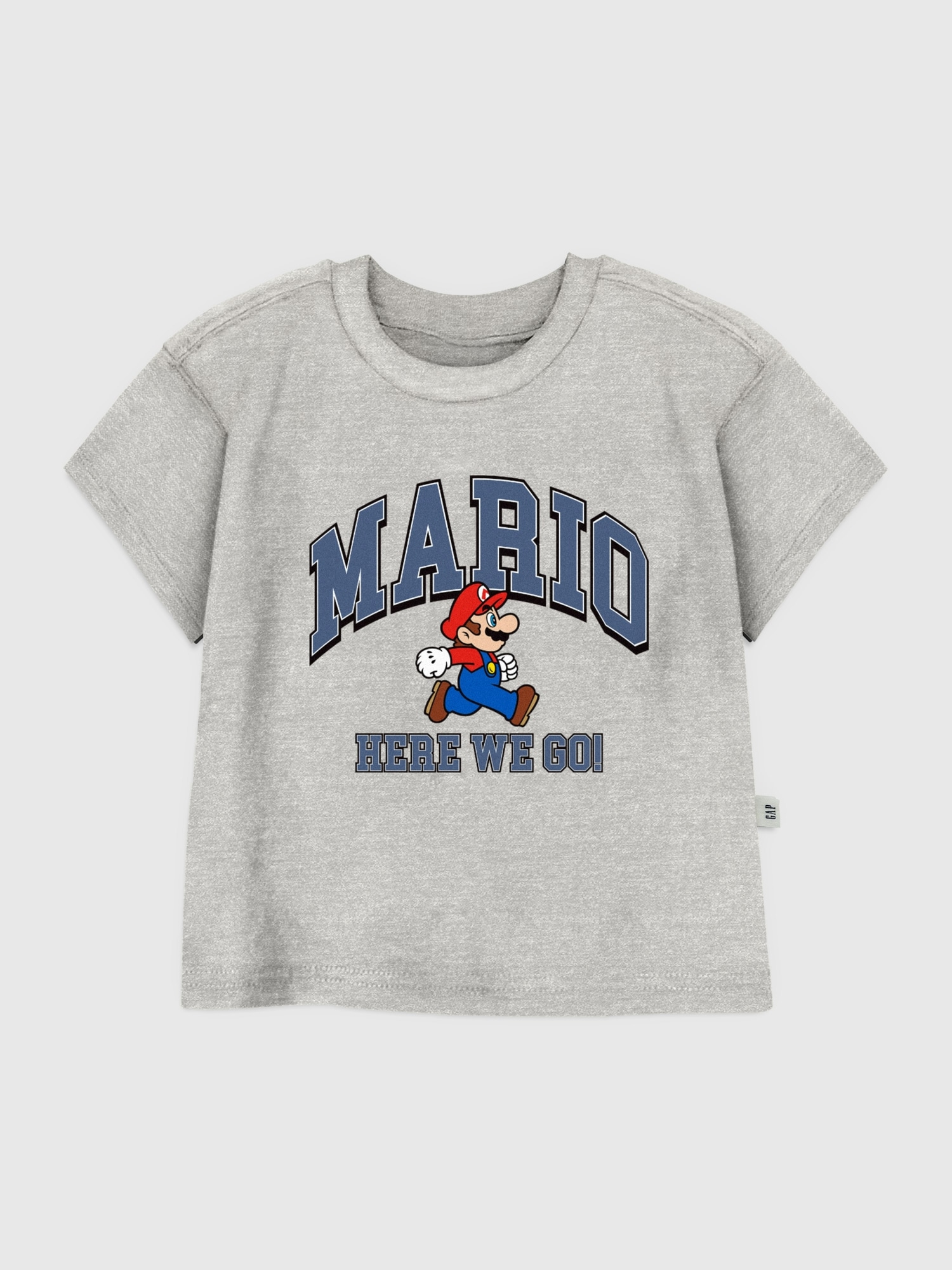 Toddler Mario Here We Go Graphic T-Shirt