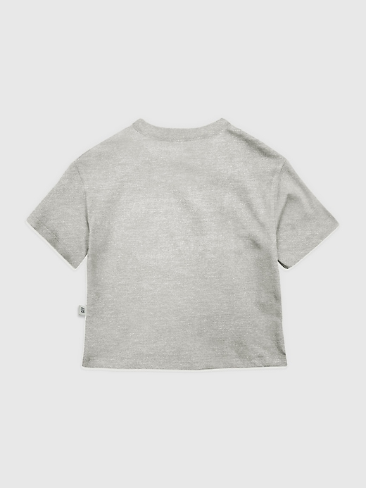 Image number 2 showing, Toddler Football Bow Graphic T-Shirt