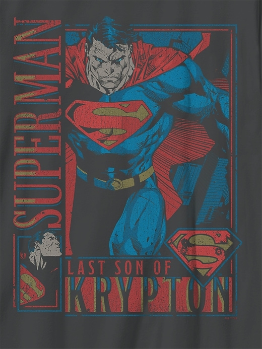 Image number 3 showing, Kids Superman Retro Graphic T-Shirt