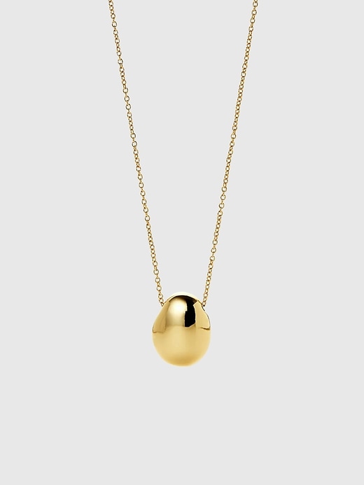 Image number 1 showing, Ana Luisa Gold Mini Pebble Necklace
