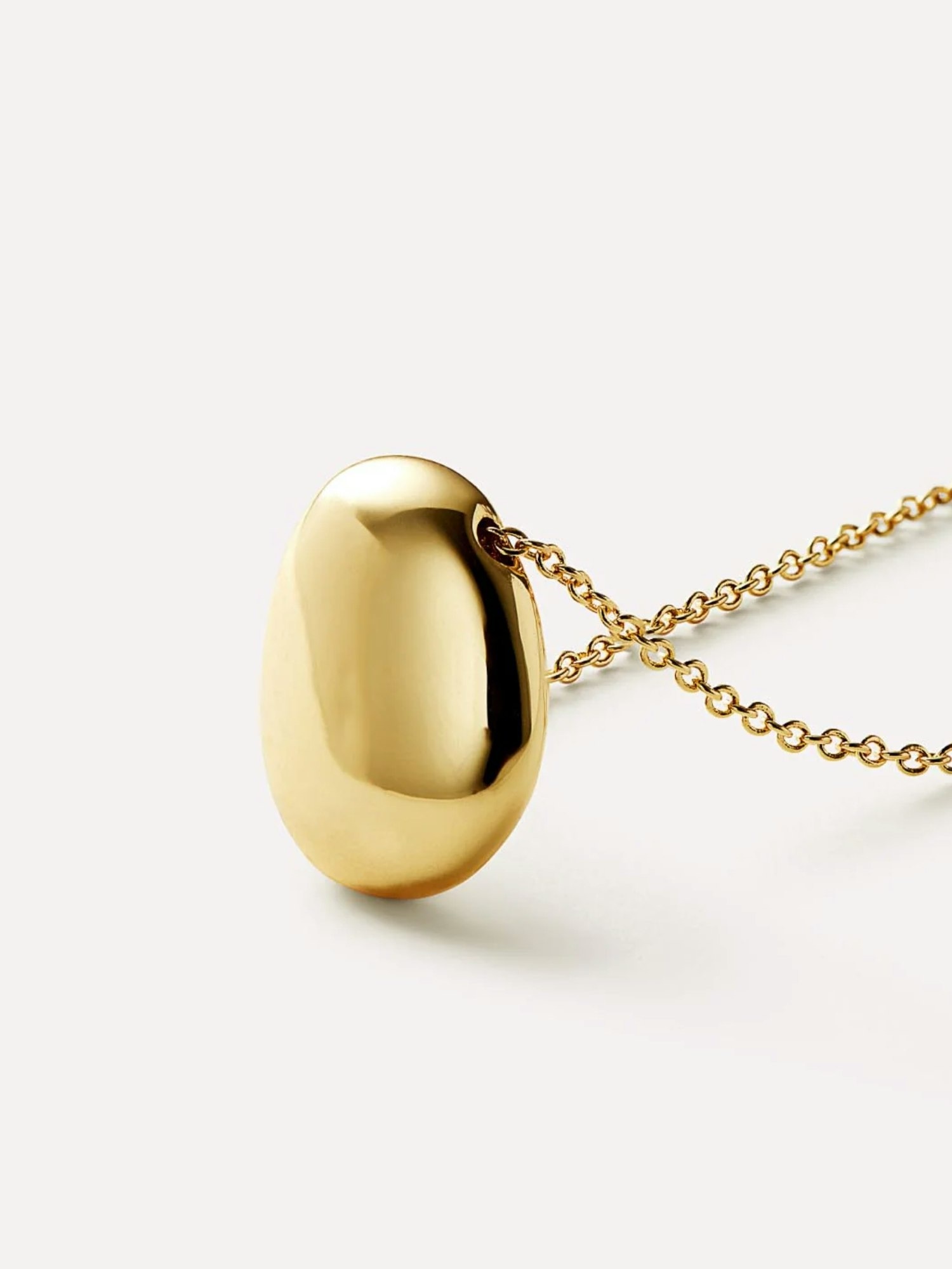 Женское золотистое колье Gap Ana Luisa Mini Pebble, цвет: Золотой — фото 5