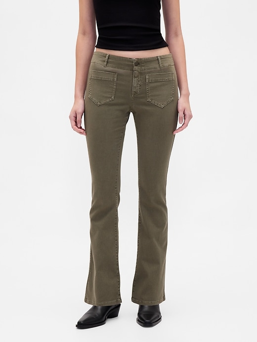 Low Rise Twill Long & Lean Pants