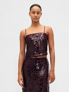 Sequin Cami