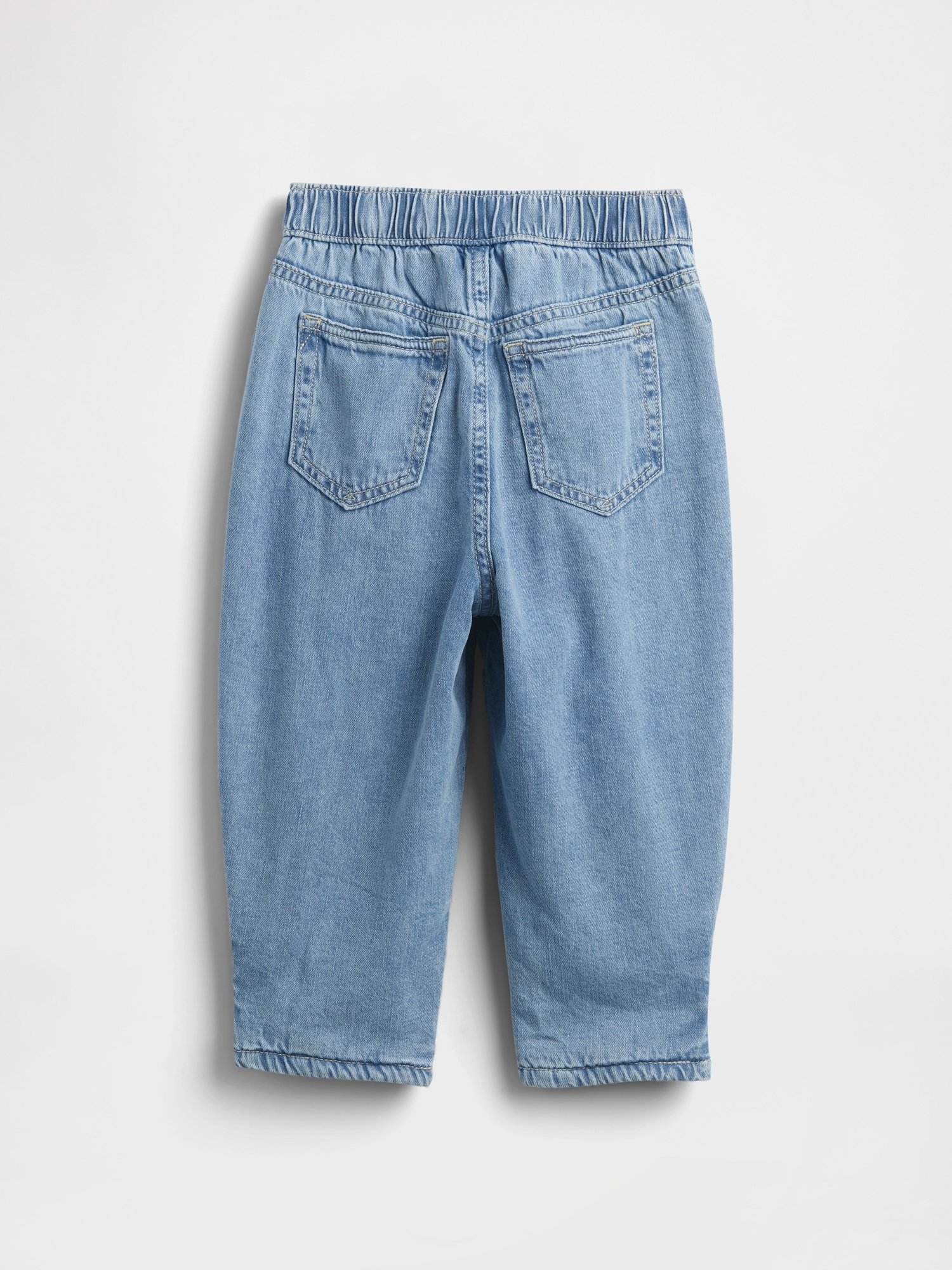 Baby & Toddler Cozy-Lined Barrel Jeans
