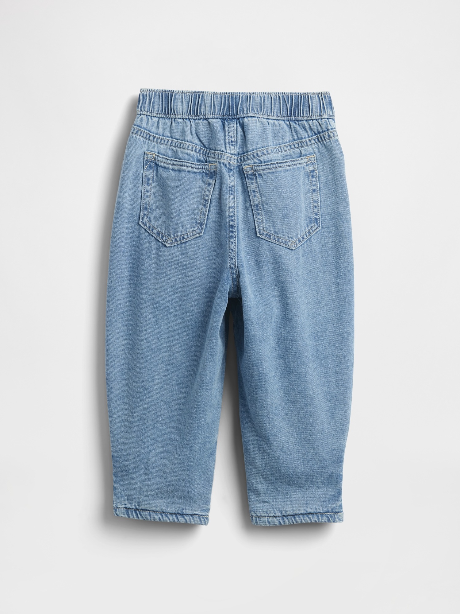Детские джинсы Gap Baby & Toddler Cozy-Lined Barrel Jeans — фото 3