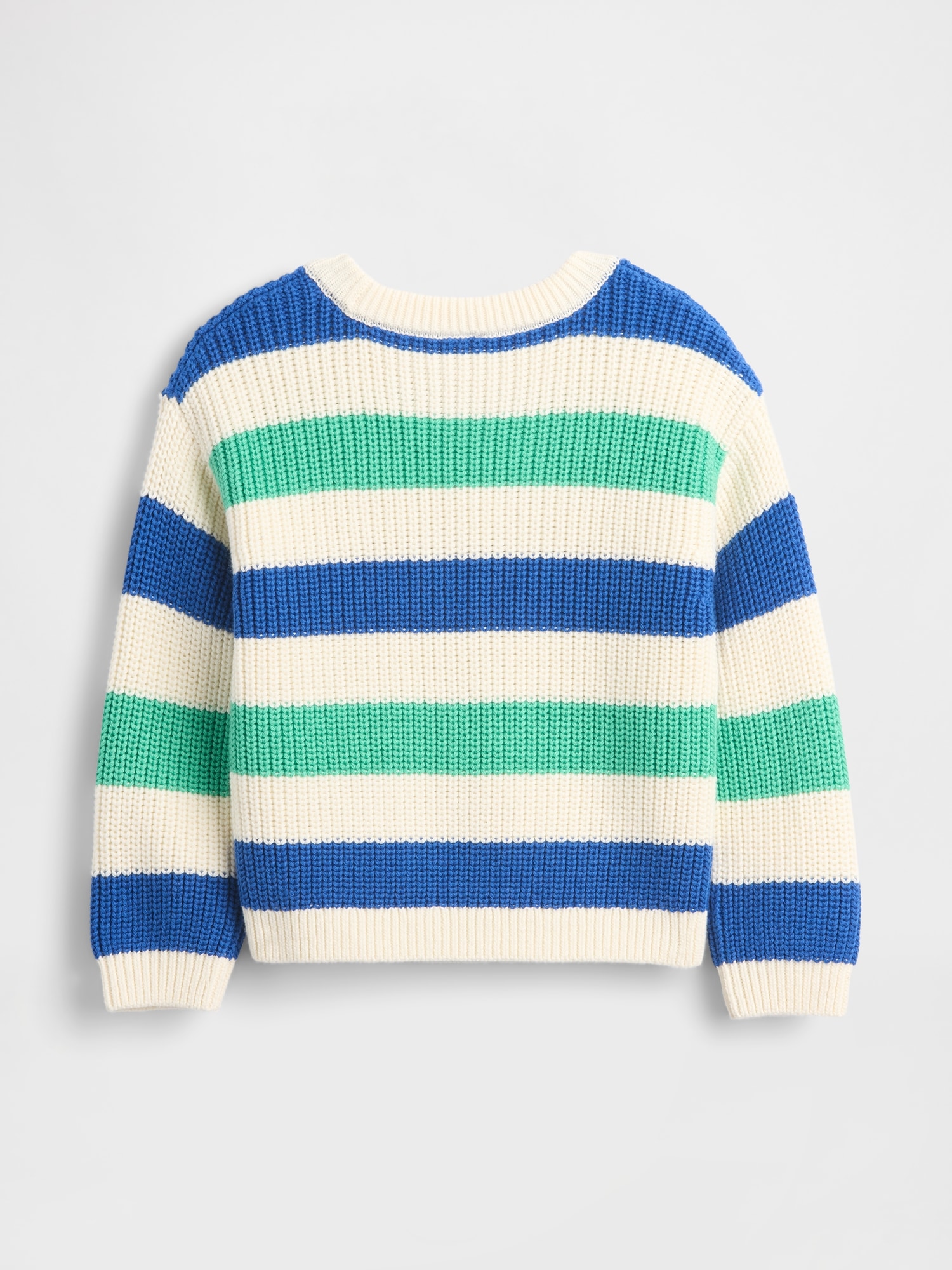 Baby & Toddler Shaker-Stitch Sweater