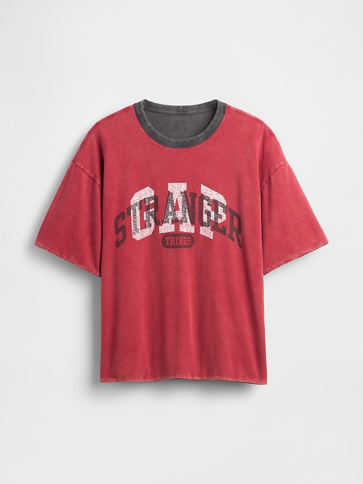 Image number 10 showing, Stranger Things Adult Reversible Graphic T-Shirt