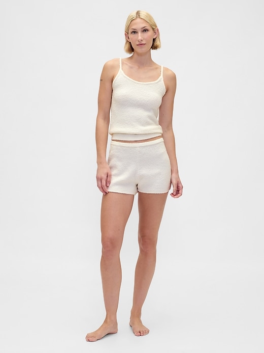 Image number 1 showing, CashSoft Boucle Sweater Shorts