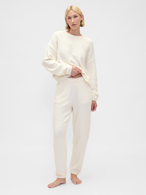 CashSoft Boucle Sweater Joggers