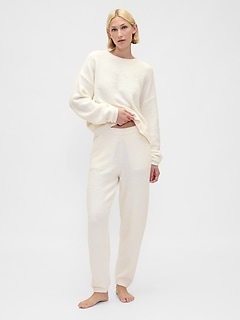 CashSoft Boucle Sweater Joggers