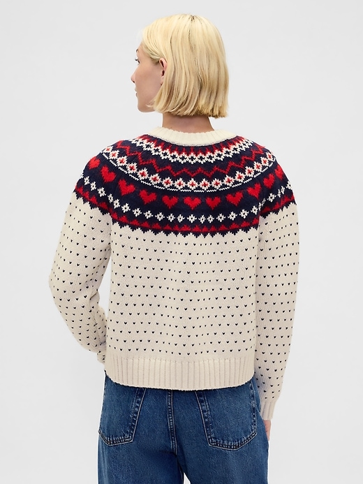 Image number 3 showing, Relaxed Raglan Crewneck Sweater