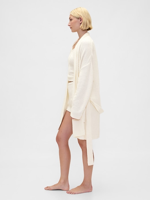 Image number 3 showing, CashSoft Boucle Relaxed Robe