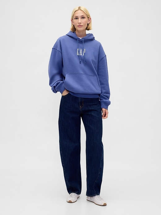 Image number 6 showing, Heavyweight Oversized Logo Hoodie