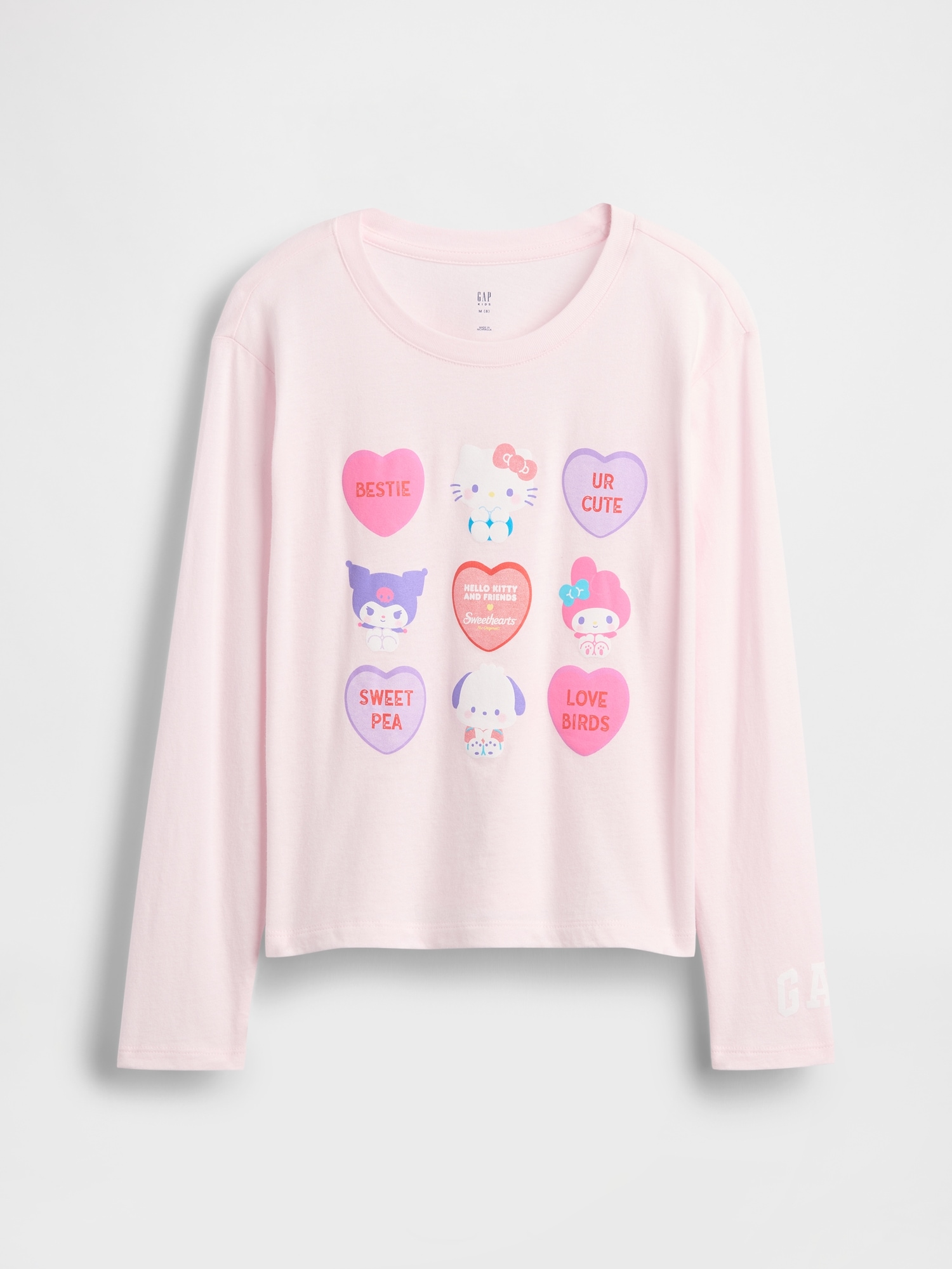Kids Hello Kitty Oversized Graphic T-Shirt