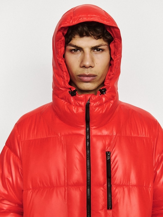 Image number 4 showing, Recycled Heavyweight Puffer Jacket