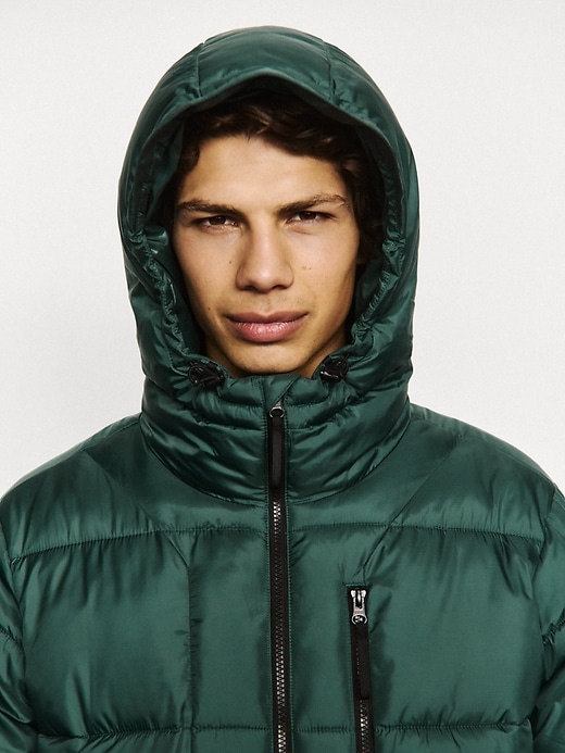 Image number 4 showing, Recycled Heavyweight Puffer Jacket