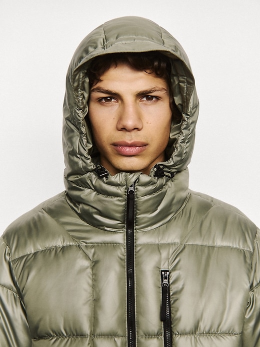 Image number 4 showing, Recycled Heavyweight Puffer Jacket