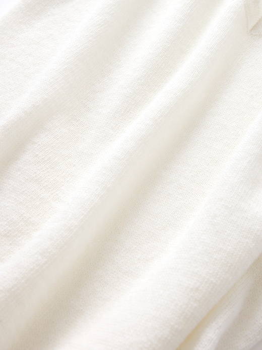 Image number 4 showing, Linen-Blend Puff-Sleeve Sweater Top