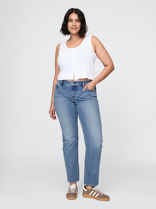 Image number 5 showing, Low Rise '90s Slim Straight Jeans