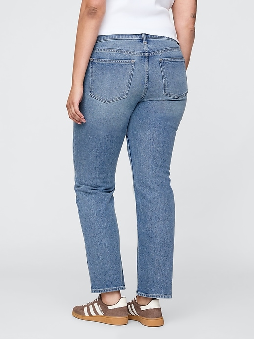 Image number 6 showing, Low Rise '90s Slim Straight Jeans