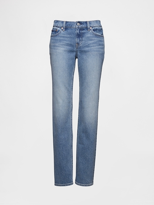 Image number 7 showing, Low Rise '90s Slim Straight Jeans