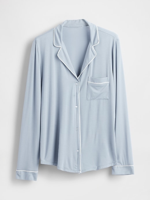 Image number 4 showing, Softest Modal PJ Shirt