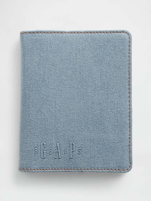 Image number 4 showing, Gap × BÉIS Denim Passport and Luggage Tag Set