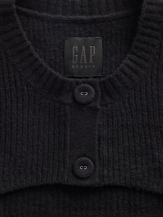 Image number 5 showing, GapStudio CashSoft Shrunken Cardigan