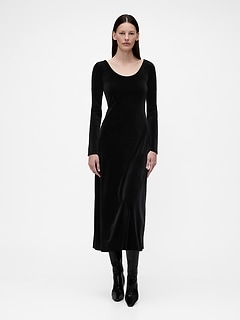 GapStudio Velvet Midi Dress