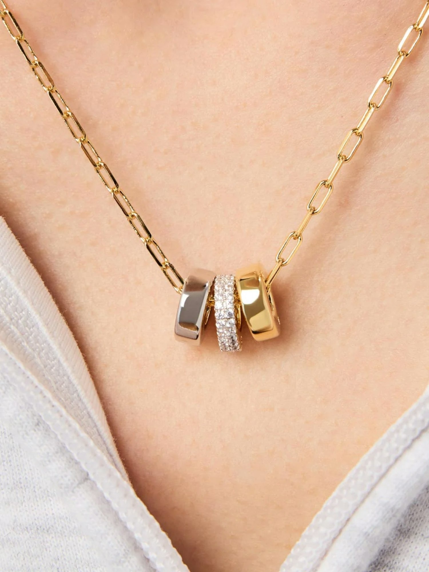 Женское колье Ana Luisa Tyler Charm, цвет: Разноцветный — фото 2