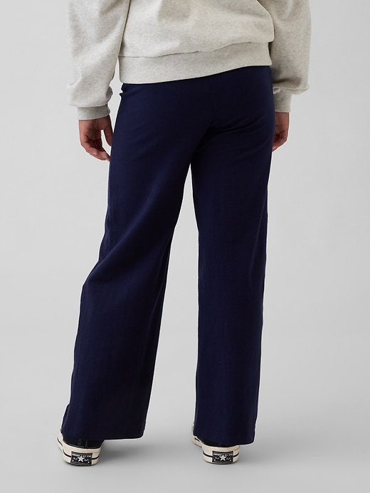 Image number 4 showing, Kids Wide-Leg Foldover Leggings