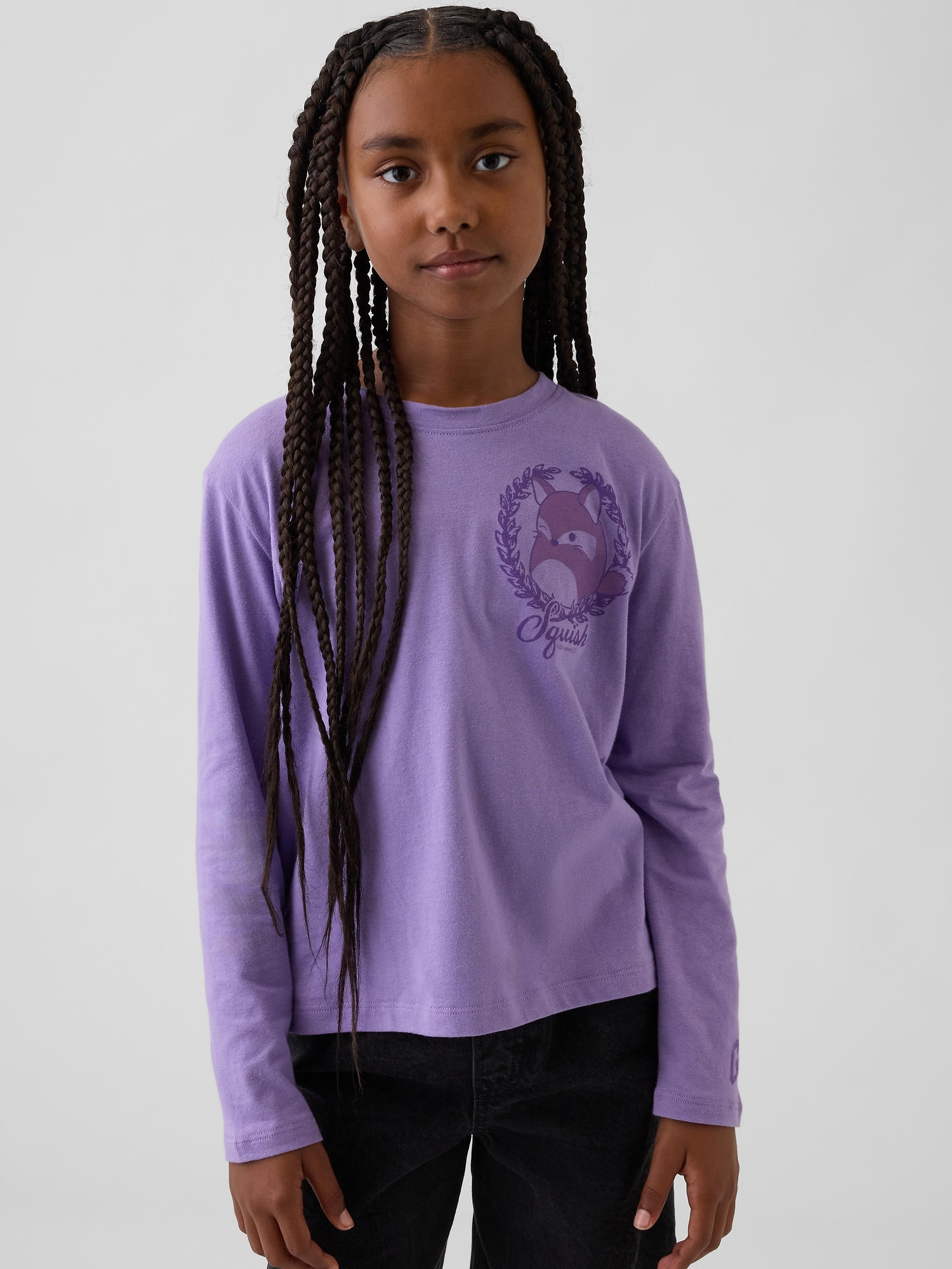 Kids Squishmallow Oversized Graphic T-Shirt