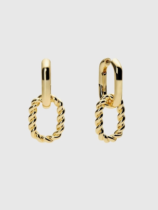 Image number 1 showing, Ana Luisa Ash Double Hoop Earrings