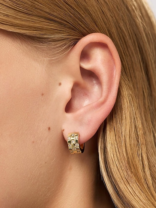 Image number 2 showing, Ana Luisa Eden Hoop Earrings