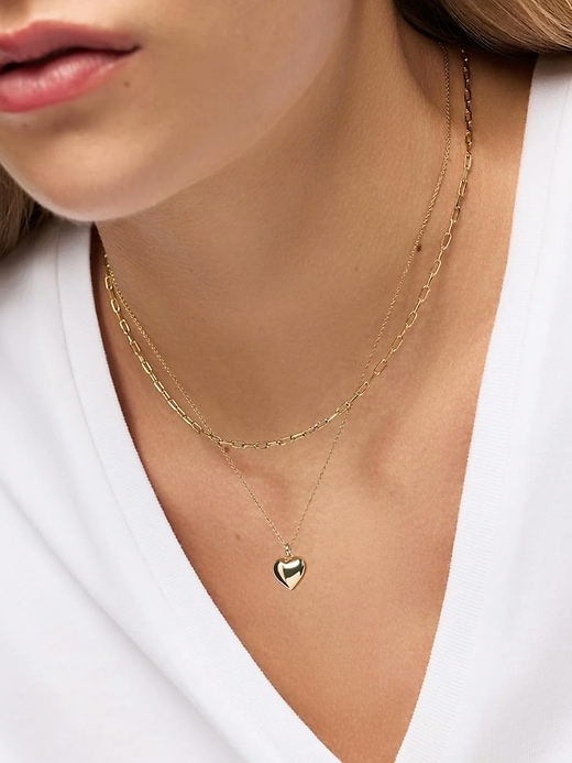 Image number 3 showing, Ana Luisa Lev Small Heart Necklace