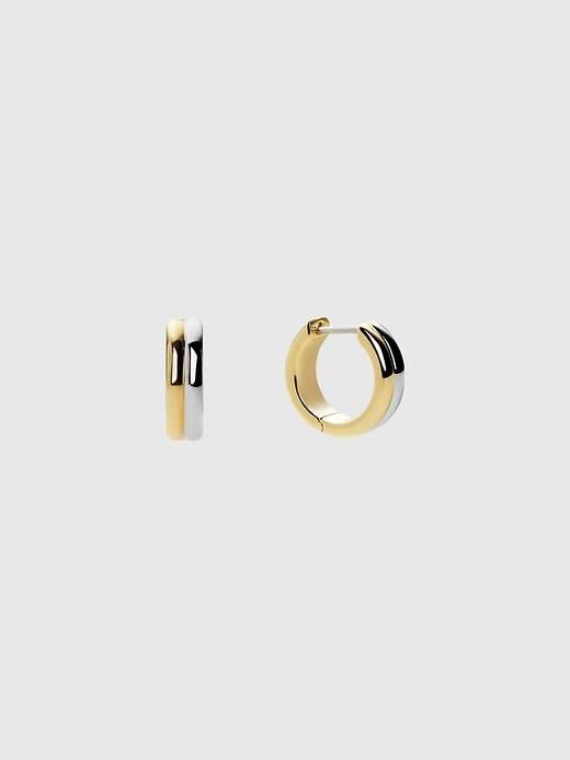 Image number 1 showing, Ana Luisa Asher Huggie Hoop Earrings