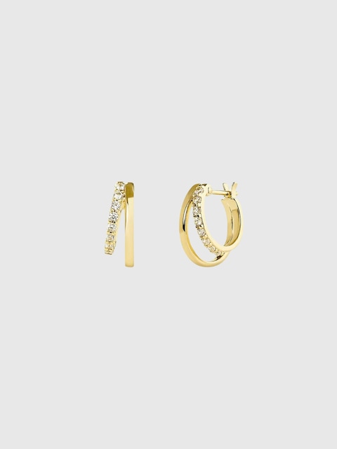 Ana Luisa Toda Mini Double Hoop Earrings