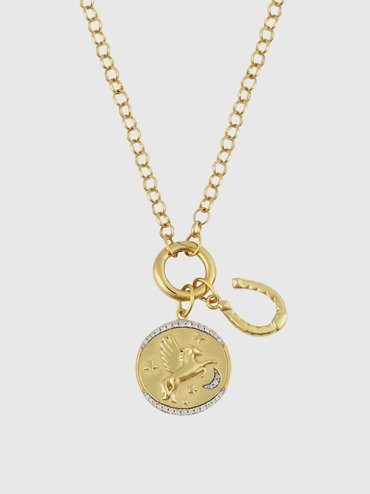 Image number 1 showing, HART x GAP Exclusive Cowgirl Charm Necklace