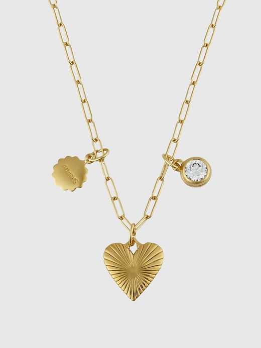 Image number 1 showing, HART x GAP Exclusive Left My Heart in SF Necklace